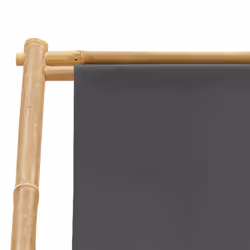 VidaXL 313018 sedia da esterno Terrazzo Seduta imbottita Bamboo, Poliestere - Vista aggiuntiva 7
