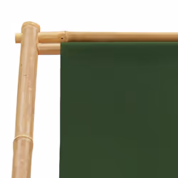 VidaXL 313021 sedia da esterno Terrazzo Seduta imbottita Bamboo, Poliestere - Vista aggiuntiva 7