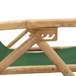 VidaXL 313027 sedia da esterno Terrazzo Seduta imbottita Bamboo, Poliestere - Vista aggiuntiva 7