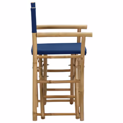 VidaXL 313030 sedia da esterno Terrazzo Bamboo, Poliestere - Vista aggiuntiva 4