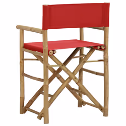 VidaXL 313031 sedia da esterno Terrazzo Bamboo, Poliestere - Vista aggiuntiva 5