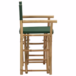 VidaXL 313032 sedia da esterno Terrazzo Bamboo, Poliestere - Vista aggiuntiva 4