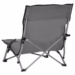 VidaXL 312491 sedia da esterno Terrazzo Oxford, Acciaio Grigio - Vista aggiuntiva 5