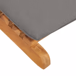 VidaXL 310668 sedia da esterno Salone Seduta imbottita Teak Grigio - Vista aggiuntiva 6