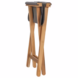 VidaXL 310670 sedia da esterno Terrazzo Poliestere, Teak - Vista aggiuntiva 5