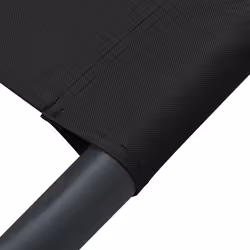 VidaXL 313521 letto per esterni Nero - Vista aggiuntiva 6