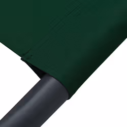 VidaXL 313534 sedia da esterno Terrazzo Seduta imbottita Oxford, Acciaio Verde - Vista aggiuntiva 6