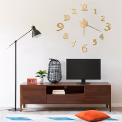 Questo orologio da parete 3D extra-large è un'aggiunta eccellente all'arredamento della vostra camera! L'orologio presenta un ...