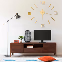 Questo orologio da parete 3D extra-large è un'aggiunta eccellente all'arredamento della vostra camera! L'orologio presenta un ...