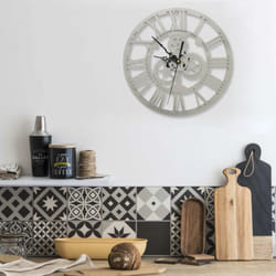 Vidaxl - Orologio da Parete Argento 30 cm Acrilico 1105