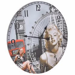 vidaXL Orologio da Parete Vintage 60 cm - Vista aggiuntiva 3