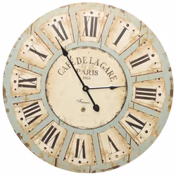 vidaXL Orologio da Parete Multicolore 60 cm in MDF - Vista aggiuntiva 2