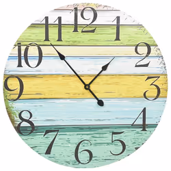 Orologio da Parete Multicolore 60 cm in MDFcod mxl 103964 - Vista aggiuntiva 2