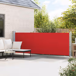 VidaXL 313372 ombrellone da cortile Grigio, Rosso - Vista aggiuntiva 3