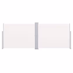 VidaXL 313388 ombrellone da cortile Crema, Grigio - Vista aggiuntiva 3