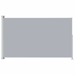 vidaXL Tenda Laterale Retrattile per Patio 180x300 cm Grigia - Vista aggiuntiva 2