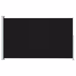 vidaXL Tenda Laterale Retrattile per Patio 200x300 cm Nero - Vista aggiuntiva 2