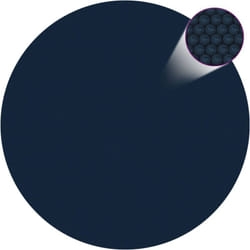 Vidaxl - Pellicola Galleggiante Solare pe per Piscina 417 cm Nero e Blu