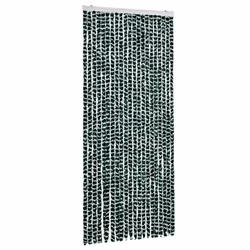 vidaXL Zanzariera Verde e Bianco 90x220 cm Ciniglia - Vista aggiuntiva 2