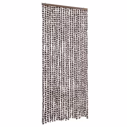vidaXL Zanzariera Marrone e Bianca 90x220 cm Ciniglia - Vista aggiuntiva 2