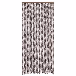 vidaXL Zanzariera Marrone e Bianca 90x220 cm Ciniglia - Vista aggiuntiva 3