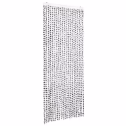 vidaXL Zanzariera Grigio Chiaro e Grigio Scuro 90x220 cm Ciniglia - Vista aggiuntiva 2