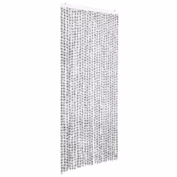 vidaXL Zanzariera Grigio Chiaro e Grigio Scuro 100x220 cm Ciniglia - Vista aggiuntiva 2