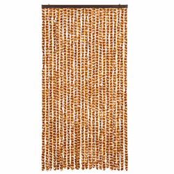 vidaXL Zanzariera Ocra e Bianco 100x220 cm Ciniglia - Vista aggiuntiva 3