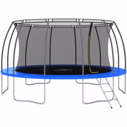 Divertitevi e saltate su questo trampolino rotondo! Il nostro set per trampolino include nella fornitura una rete di sicurezz ...