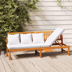 VidaXL 312144 letto per esterni Marrone
