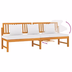 VidaXL 312144 letto per esterni Marrone - Vista aggiuntiva 6