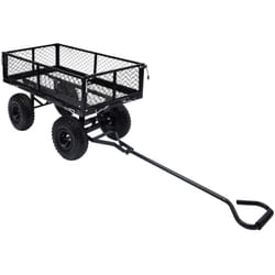 Carrello a Mano da Giardino Nero 250 kg vidaXL 512456