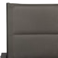VidaXL 313079 sedia da esterno Terrazzo Acciaio, Tessile Grigio - Vista aggiuntiva 6