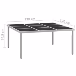 VidaXL 313084 tavolo da esterno - Vista aggiuntiva 5
