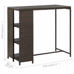 VidaXL 313475 tavolo da cucina e sala da pranzo - Vista aggiuntiva 7