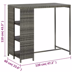 VidaXL 313477 tavolo da cucina e sala da pranzo - Vista aggiuntiva 7