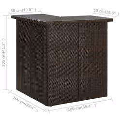 VidaXL 313480 tavolo da cucina e sala da pranzo - Vista aggiuntiva 7