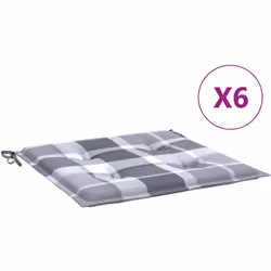 Donate subito un aspetto fresco al vostro spazio esterno con questi comodi cuscini per le sedie! Materiale durevole: Il tessu ...