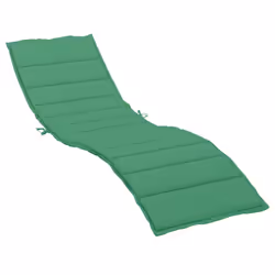 vidaXL Cuscino per Lettino Verde 200x50x3 cm in Tessuto Oxford - Vista aggiuntiva 2