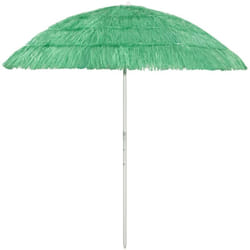 Ombrellone da Spiaggia Hawaii Verde 240 cm Vidaxl