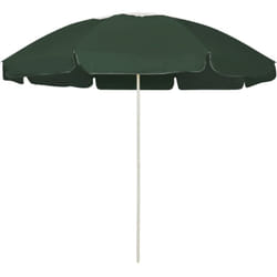 Ombrellone da Spiaggia Verde 240 cm - Vidaxl