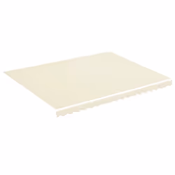 vidaXL Tessuto di Ricambio per Tenda da Sole Crema 4,5x3,5 m - Vista aggiuntiva 2