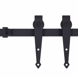 vidaXL Kit Mini Anta Scorrevole Armadio in Acciaio al Carbonio 183 cm - Vista aggiuntiva 3