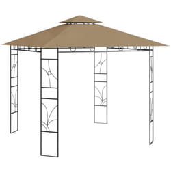 Vidaxl - Gazebo 3x3x2,7 m Grigio Talpa 160 g/m² 69113