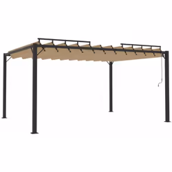 Questo gazebo moderno ed elegante starà benissimo nel vostro giardino, patio, zona piscina e in qualsiasi altro ambiente, per ...