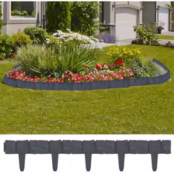 Questa bordura di recinzione per prato è senza ombra di dubbio una protezione ideale per il vostro giardino, cortile o prato. ...