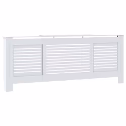 Copertura per Radiatore Bianca in MDF 205 cmcod mxl 97396 - Vista aggiuntiva 2