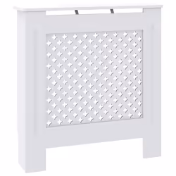 Copertura per Radiatore Bianca in MDF 78 cmcod mxl 79829 - Vista aggiuntiva 2