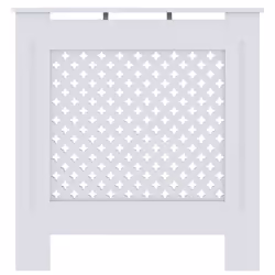 Copertura per Radiatore Bianca in MDF 78 cmcod mxl 79829 - Vista aggiuntiva 3