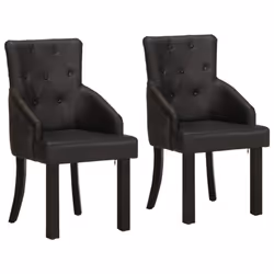 VidaXL 3056699, Legno di acacia, Schiuma, Vera pelle, 520 mm, 600 mm, 950 mm, 41 cm, 44 cm